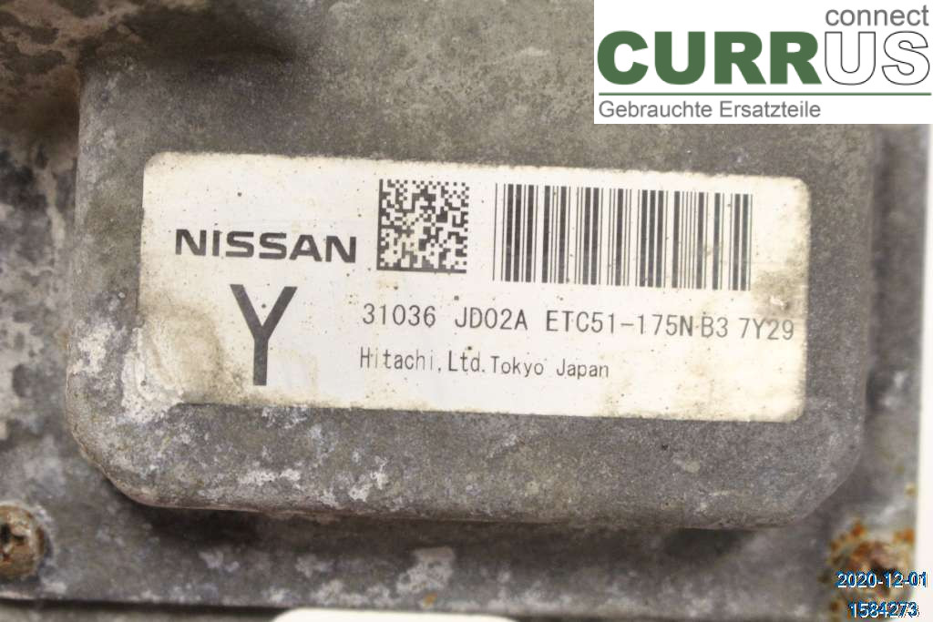 NISSAN QASHQAI   07-10 Steering unit gearbox 31036JD02A 2,0