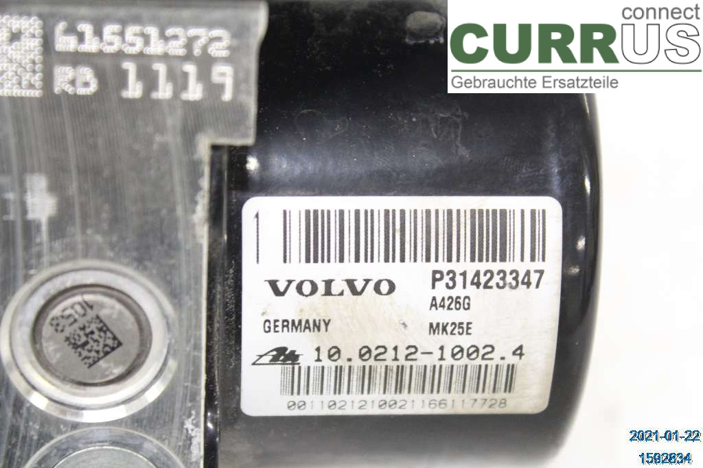 VOLVO XC70  14-16 ABS Hydraulic unit 31423349 D4 2,4 D5244T12