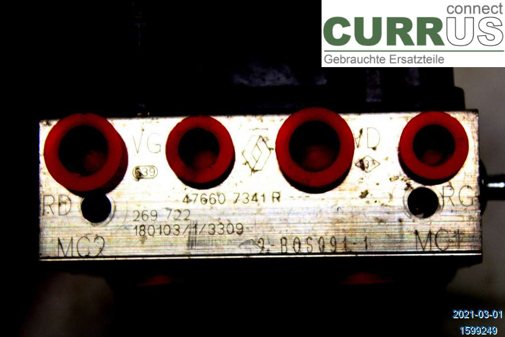 RENAULT CLIO IV   16-19 Hydrauliczna jednostka ABS 476602996R 0,9 Tce