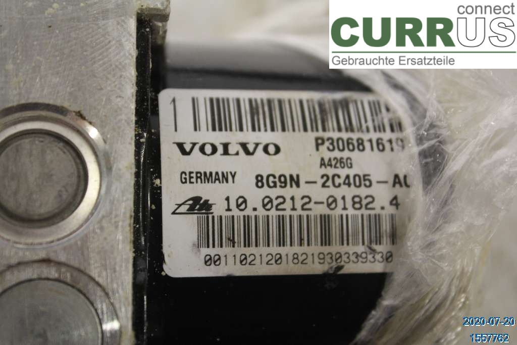 VOLVO S80      07- 13 ABS Hydraulic unit 31329140 D5 2.4