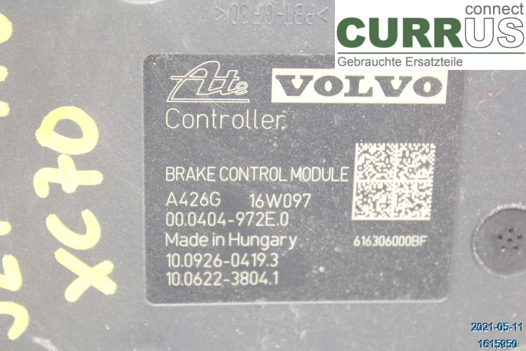 VOLVO XC70  14-16 ABS Hydraulic unit 31423349 D4 2,4