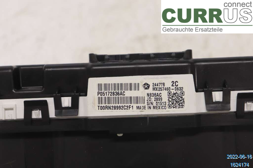 DODGE JOURNEY Instrument cluster / comb 5172836AC 2,0 D