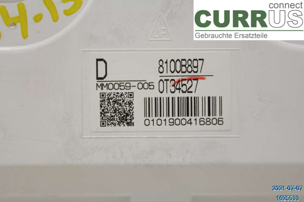 MITSUBISHI OUTLANDER 13- Instrumentkam 8100B897 2,2 DI-D