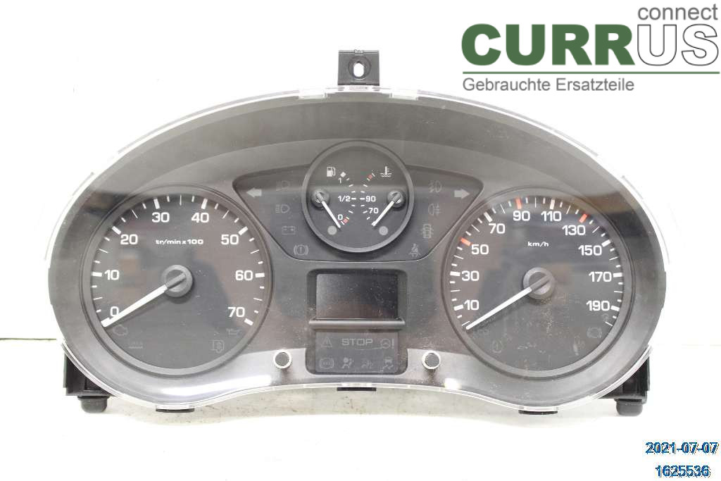 PEUGEOT PARTNER 16-18 Instrumentenkombination 9801642280 1,6 HDI BHY
