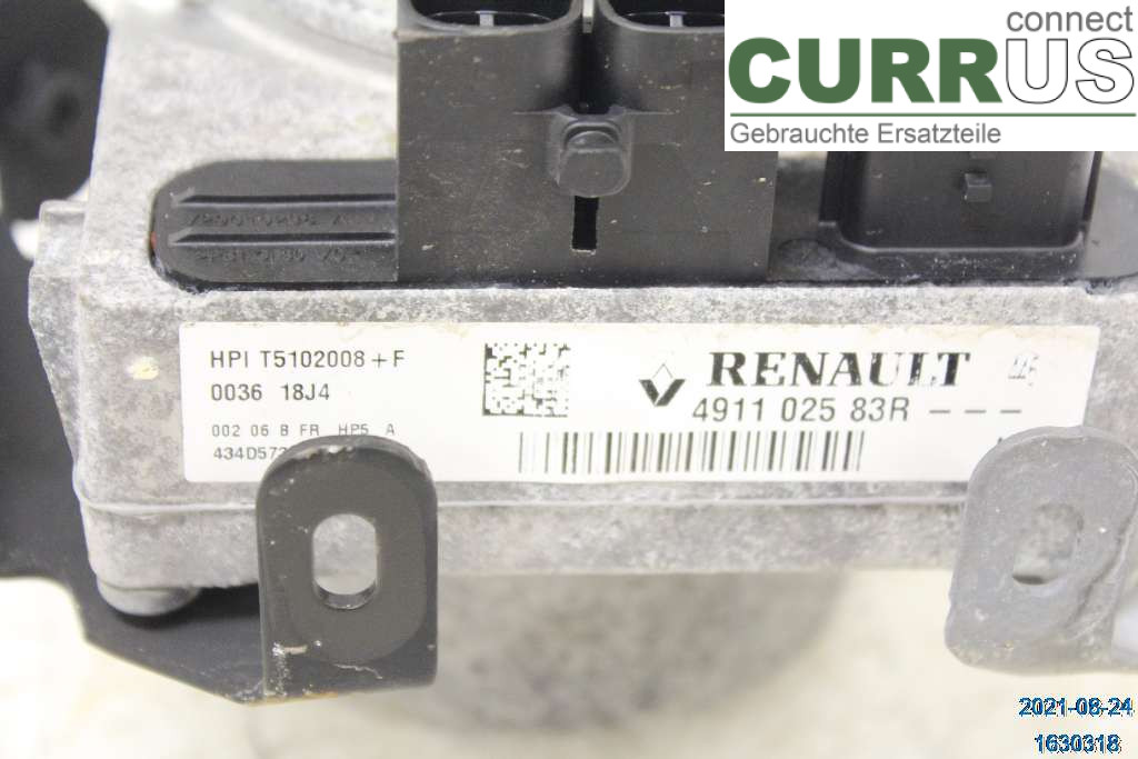 DACIA SANDERO STEPWAY  13-20 Power steering pump (electric) 491108089R 0,9 TCE H4B-400