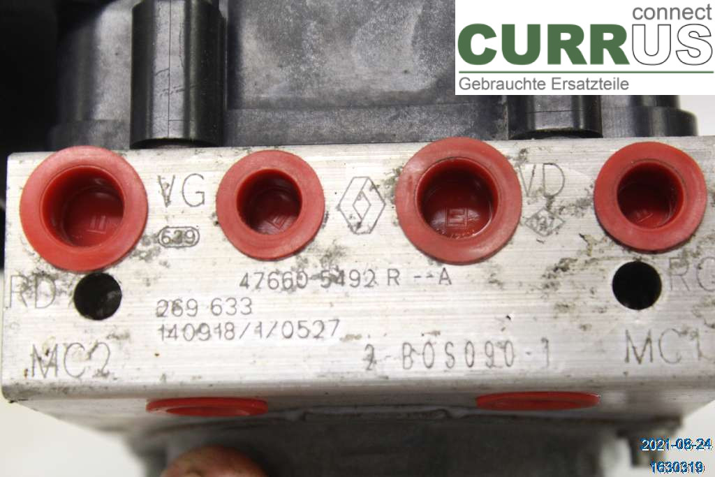 DACIA SANDERO STEPWAY  13-20 ABS Hydraulic unit 476609404R 0,9 TCE H4B-400