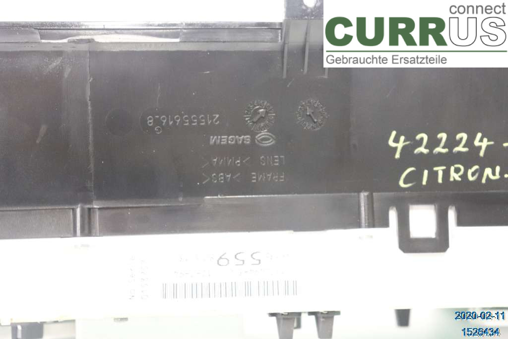 CITROEN XANTIA Instrument cluster / comb 96136559 RFX