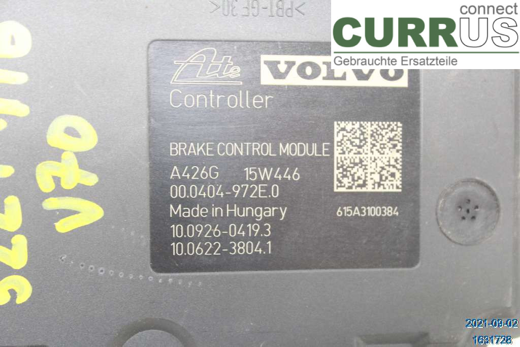 VOLVO V70    14-16 ABS Hydraulic unit 31423349 T4 2,0