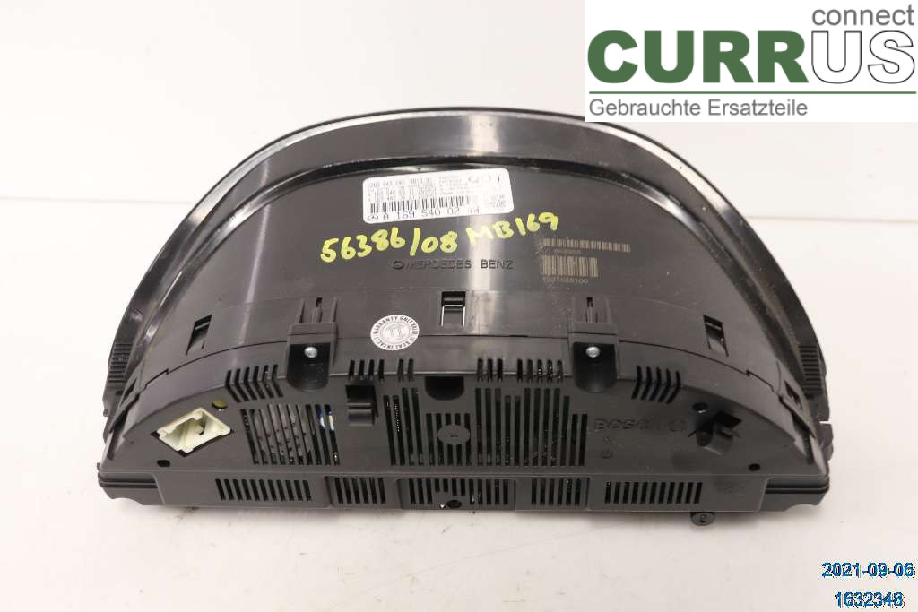 MB A-KLASS (W169)   04-12 Instrument cluster / comb A1695408948 M266.920 1,5