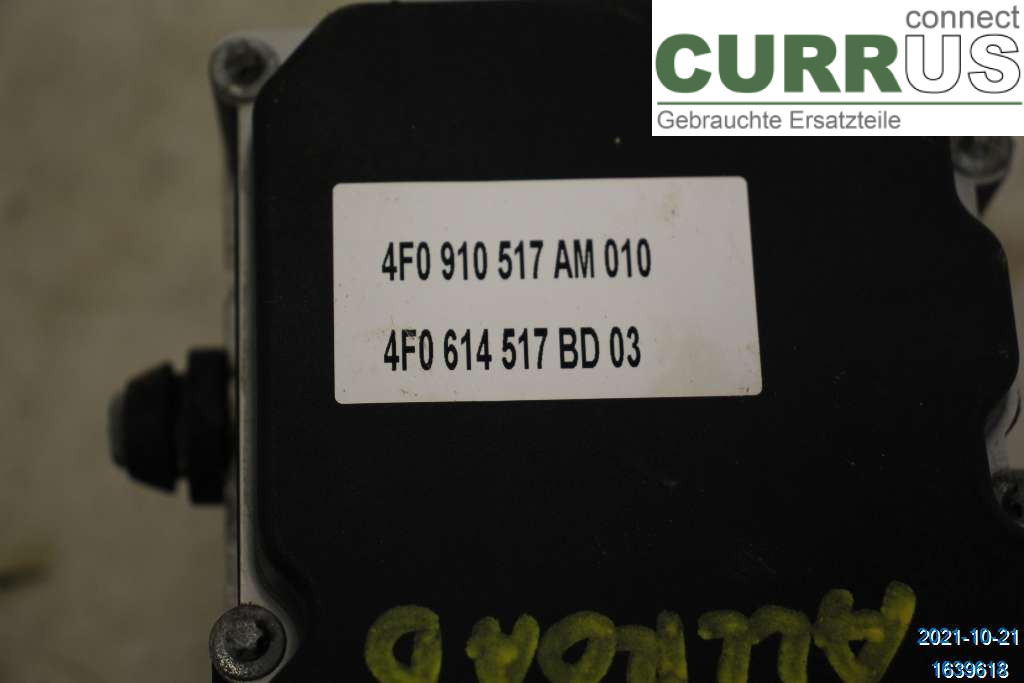 AUDI ALLROAD    06-11 ABS Hydraulic unit 4F0614517BE 3,0 TDI