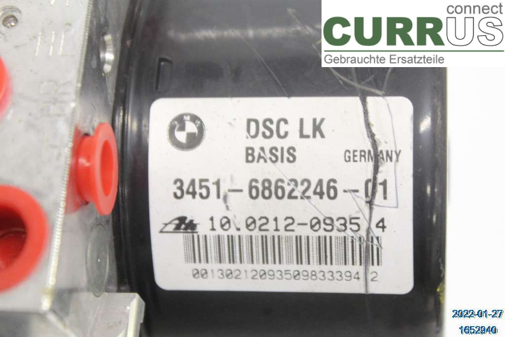 BMW 3 F30/F31/F80    12-19 Unité hydraulique ABS 34512460453 320 D MK1