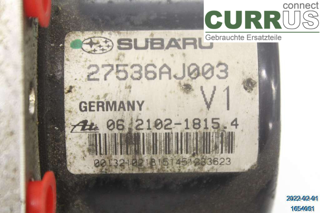 SUBARU OUTBACK    10-14 ABS Hydraulic unit 27596AJ003 3,6
