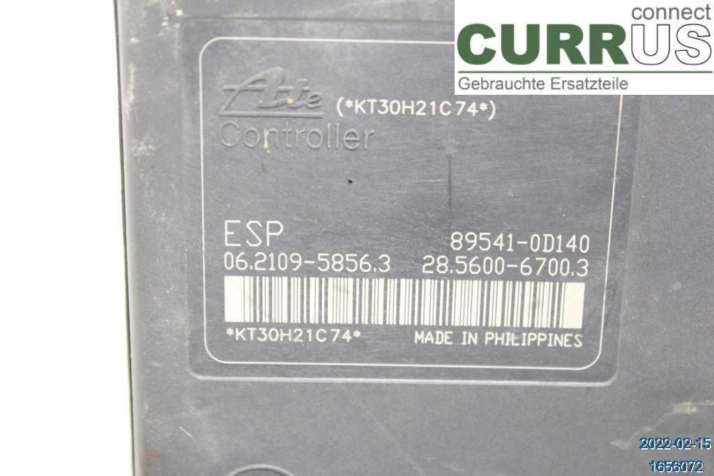 TOYOTA YARIS       06-11 ABS Hydraulic unit 440500D200 1,0