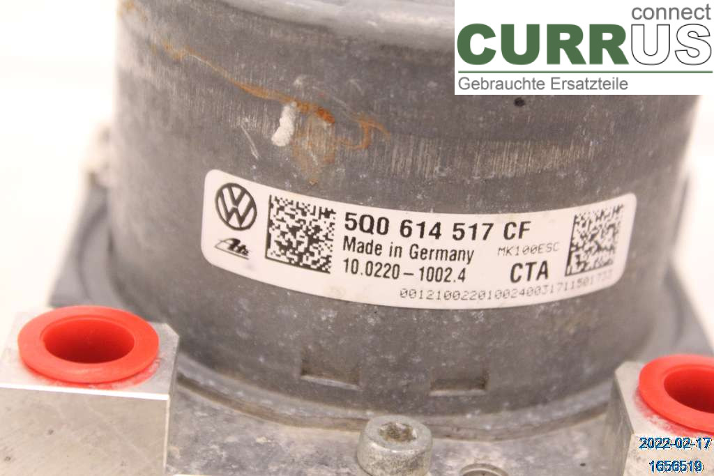 SKODA OCTAVIA  13-20 ABS-Hydraulikeinheit 5Q0614517CF 2,0 TDI