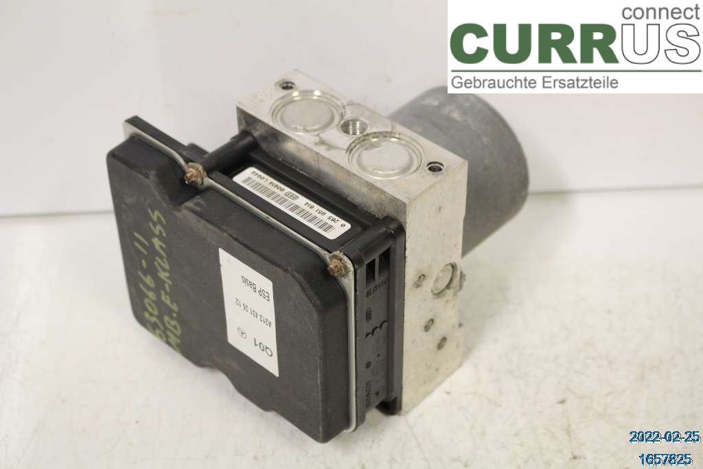 MB E-KLASS (W212) 09-16 ABS Hydraulic unit A2124313612 220 CDI