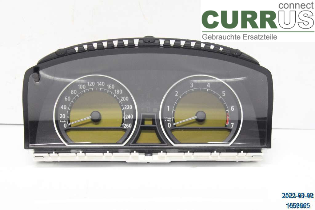 BMW 7 E65/66    00-08 Instrument cluster / comb 62119140811 V8 4.4