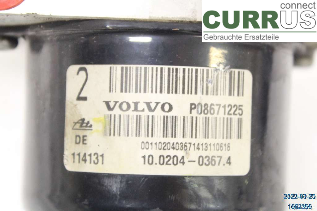 VOLVO S60      01-04 Unité hydraulique ABS 8671455 2,5 T