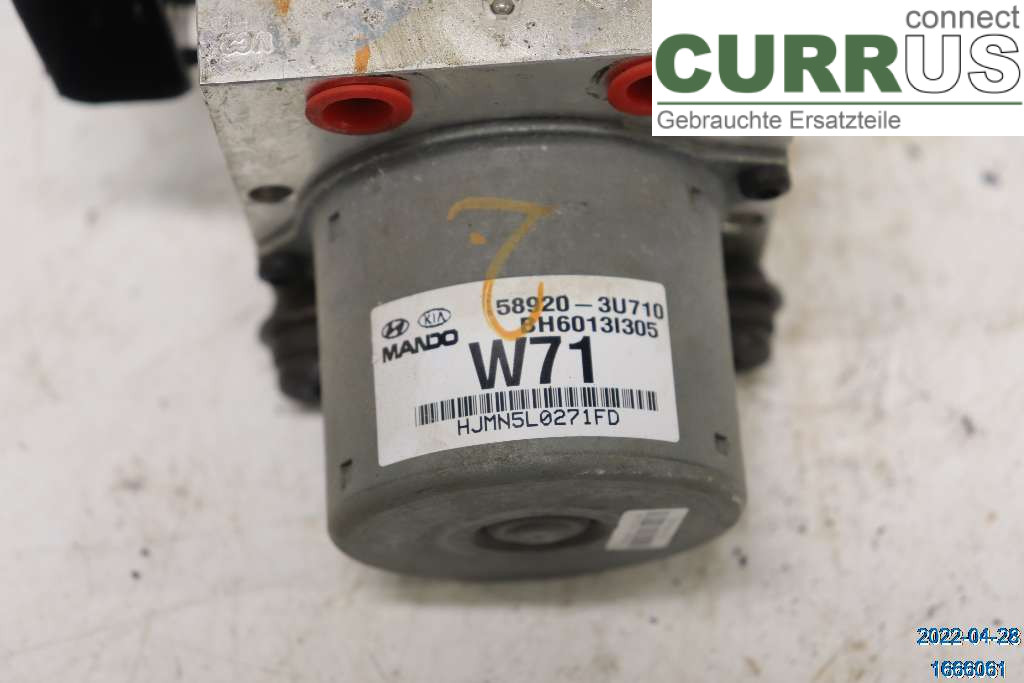 KIA SPORTAGE  11-15 ABS Hydraulic unit 589203U710 2,0 CRDI