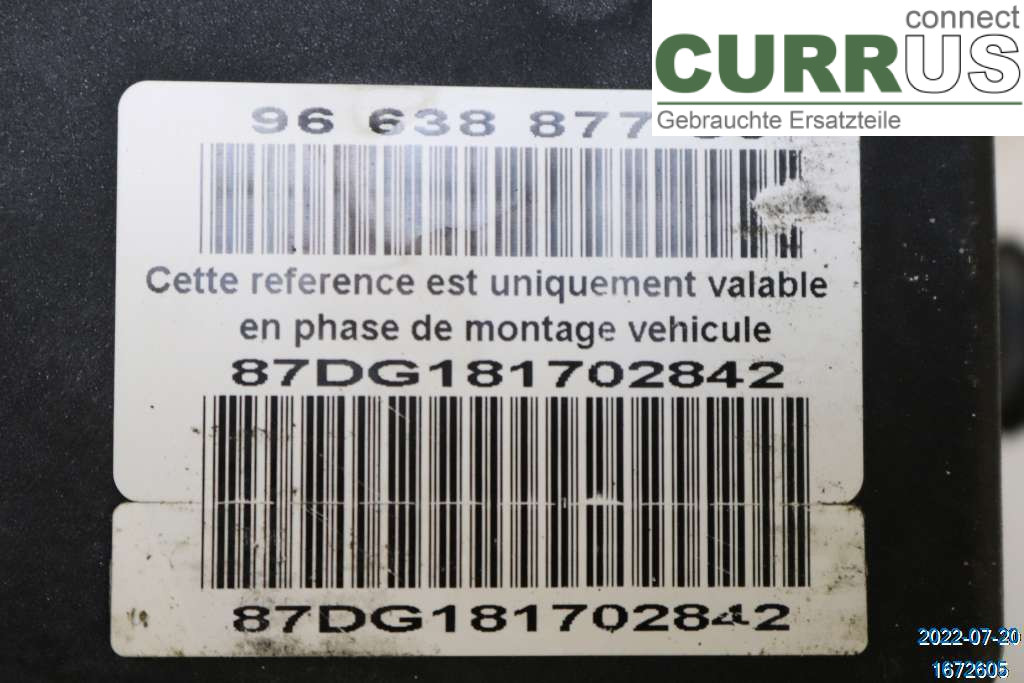 CITROEN C5  08-17 ABS Hydraulic unit 4541KL 2,0 HDI
