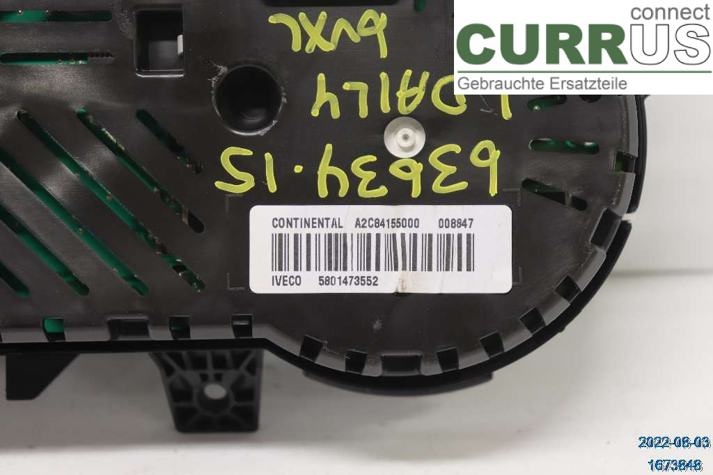IVECO DAILY 14- Instrument cluster / comb 5802036581 2,3 HPT