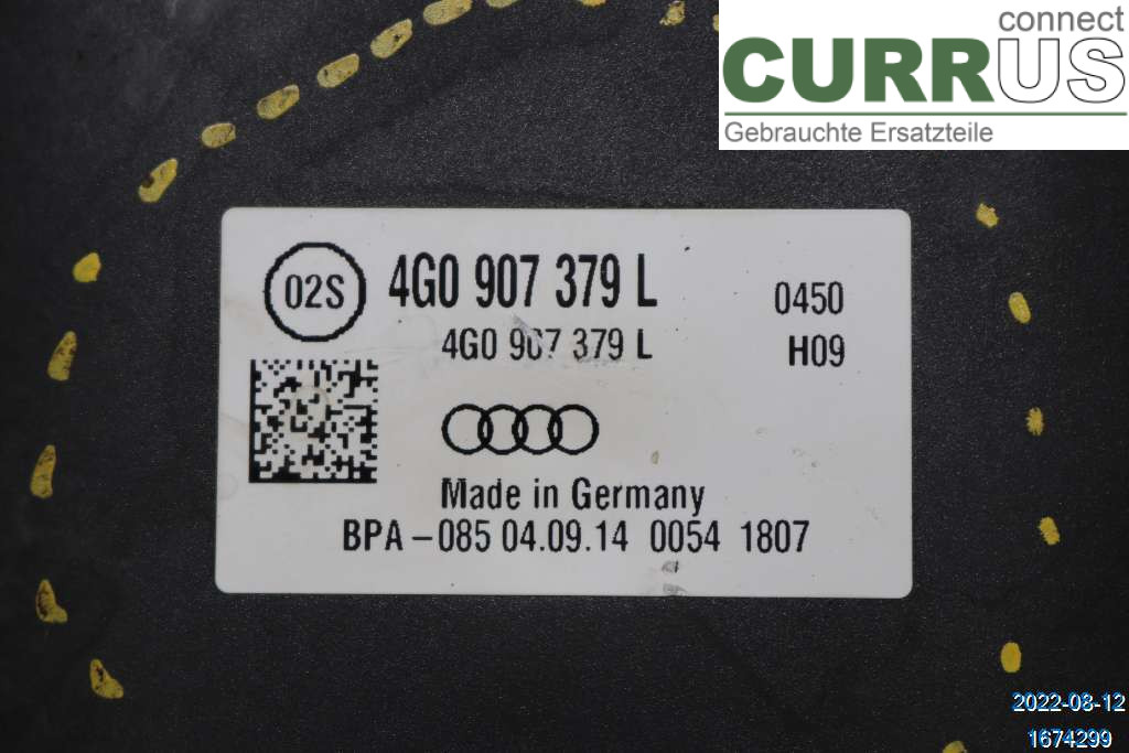 AUDI A6 ALLROAD 4G  12-18 ABS hydraulisk enhed 4G0614517AA 3,0 tdi