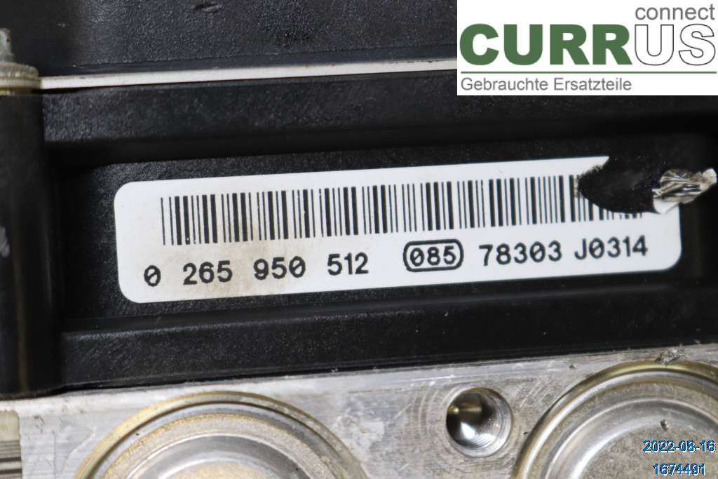 TOYOTA AURIS    07-09 ABS Hydraulic unit 4405002160 1,6