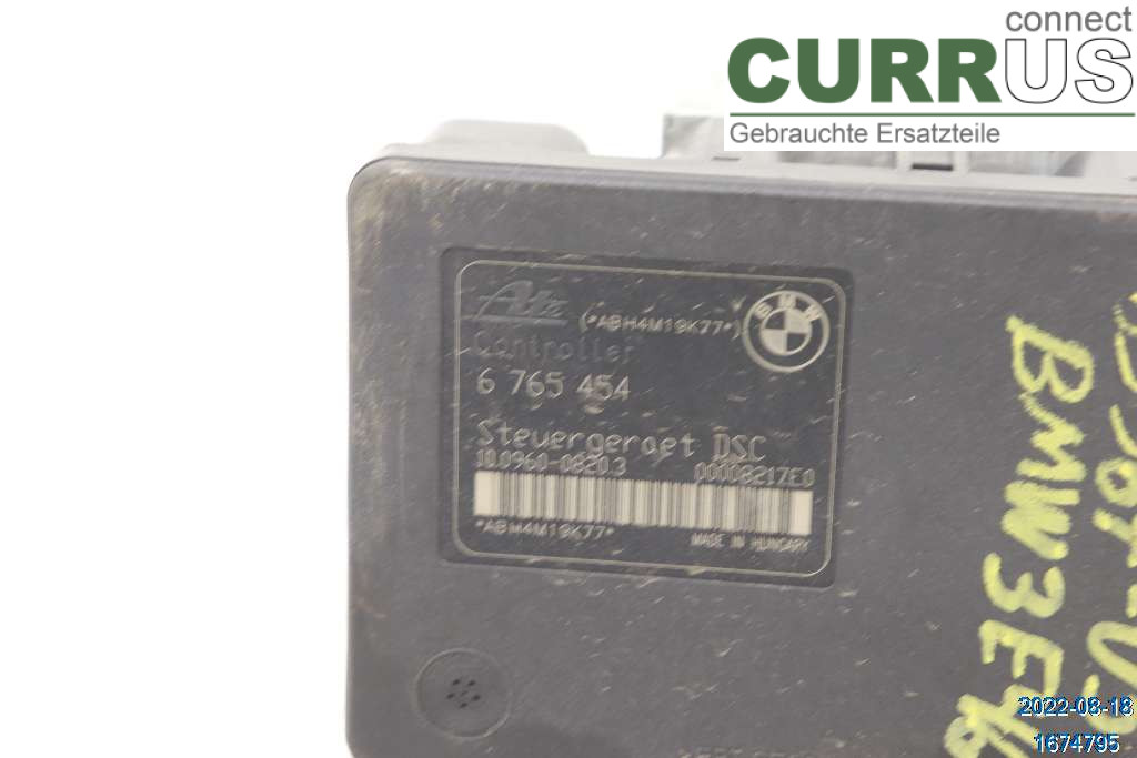 BMW 3 E46      98-05 ABS Hydraulic unit 34512460467 2,2I M54-B22