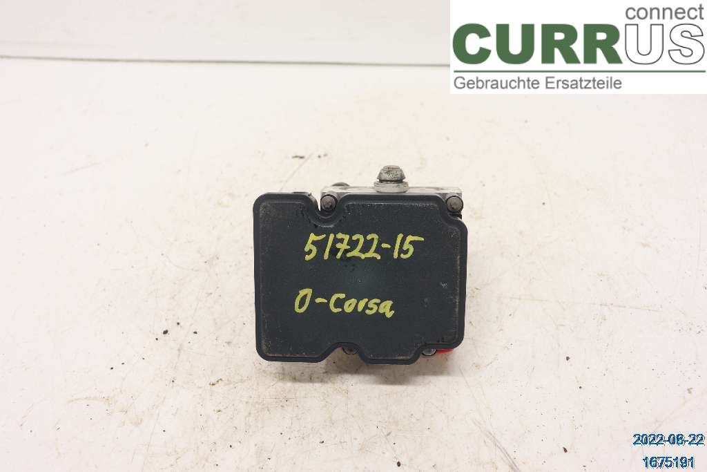 OPEL CORSA E  15-19 ABS-Hydraulikeinheit 95518042 1,4