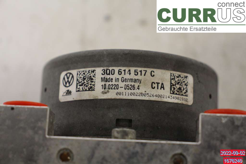 SKODA OCTAVIA  13-20 Hydrauliczna jednostka ABS 3Q0614517C 2,0 TDI