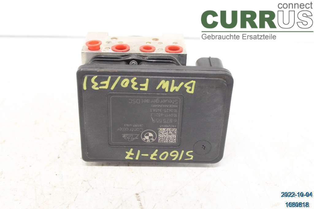 BMW 3 F30/F31/F80    12-19 ABS Hydraulic unit 34516897117 320d