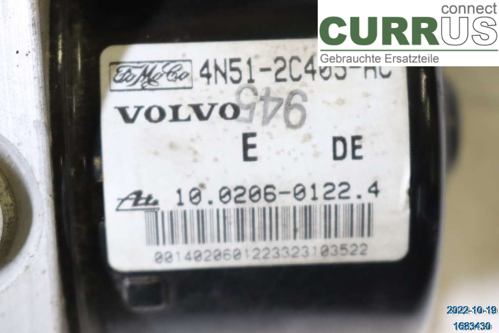VOLVO S40       04-07 ABS Hydraulic unit 36001319 2,4  B5244S5
