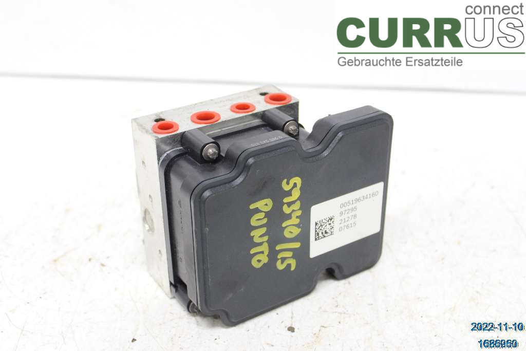 FIAT PUNTO     00-18 ABS-Hydraulikeinheit 71779952 1,4
