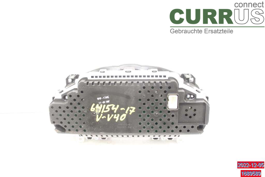 VOLVO V40  CROSS COUNTRY 13-19 Instrument cluster / comb 36010381 D3 2,0 D4204T9