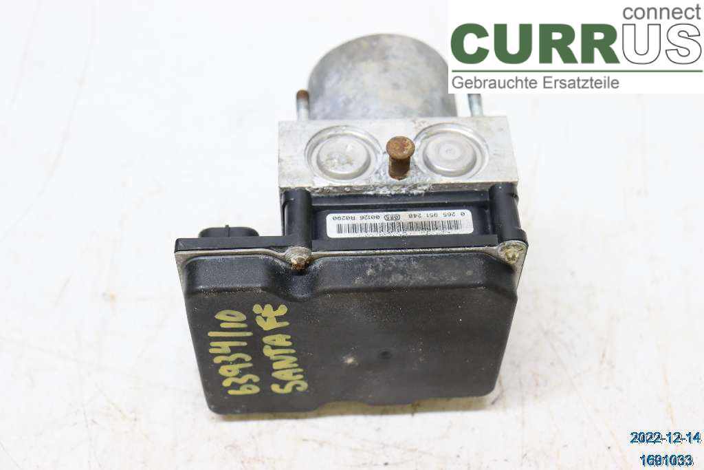 HYUNDAI SANTA FE  06-12 ABS hydraulisk enhed 589102B550 2,2 CRDI