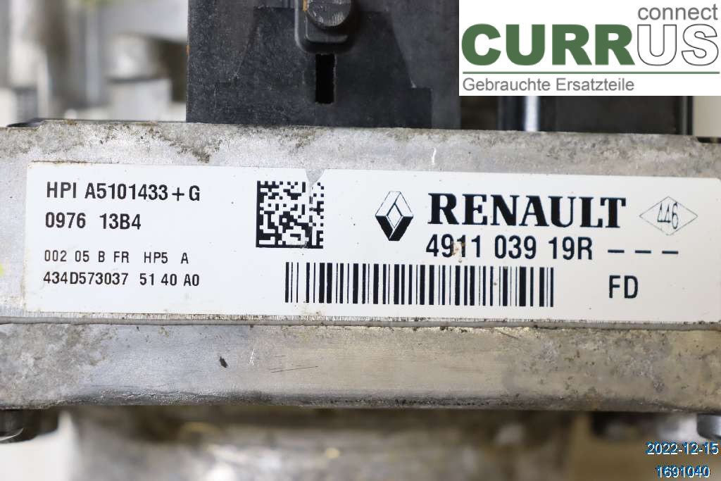 DACIA DOKKER Pompe de direction assistée électrique 491100842R 1,5 DCI