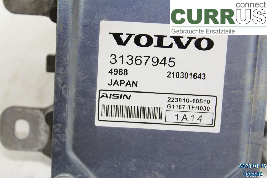 VOLVO V60  19- Styreenhedens gearkasse 31367945 T6 2.0 Hybrid