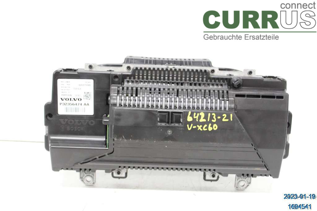VOLVO XC60  18- Instrument cluster / comb 36013031 B4 2,0 HYBRID