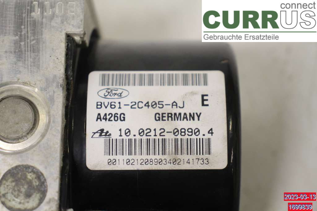 FORD FOCUS  11-14 ABS Hydraulic unit 1847182 1,6 F