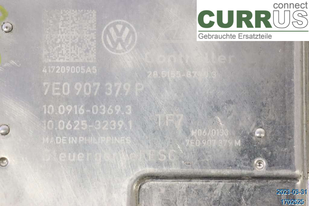 VW TRANSP/CARAVELLE 16- ABS hydraulisk enhet 7E0614517M 2,0 TDI