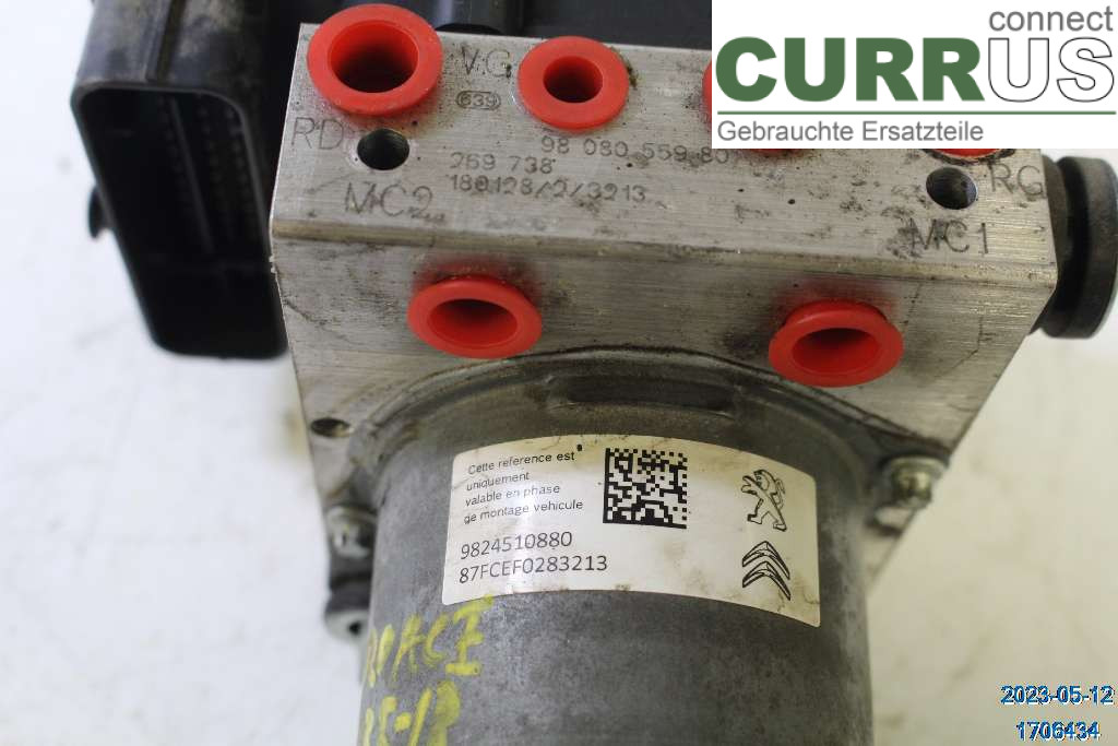 TOYOTA PROACE II  16- ABS hydraulisk enhet 9808055980 2,0 D-4D
