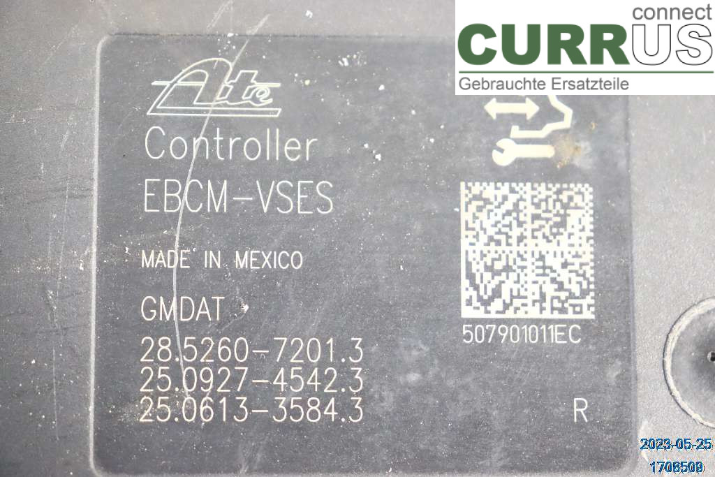 CHEVROLET CAPTIVA ABS Hydraulic unit  2,0 D  Z20DMH