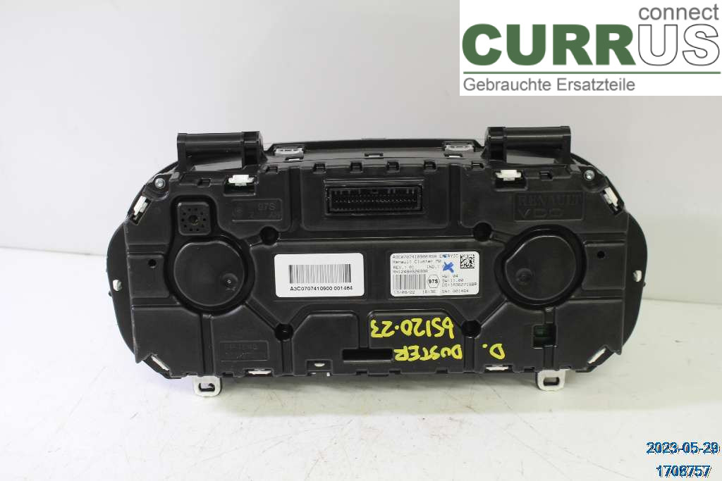 DACIA DUSTER  18- Instrument cluster / comb  1,3 TCE