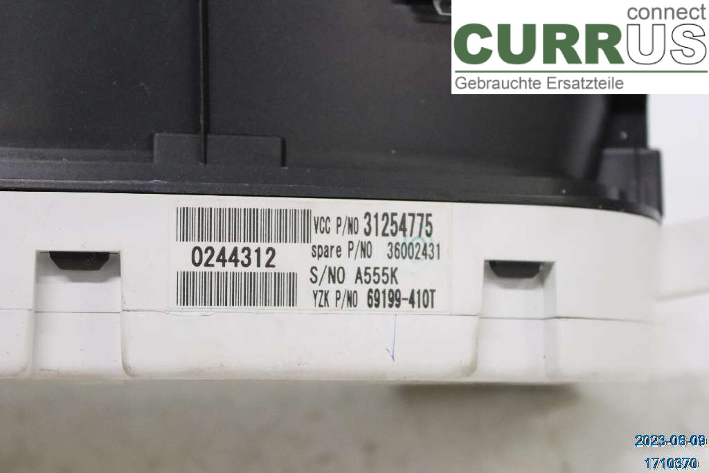 VOLVO V50      08-12 Instrument cluster / comb 36002711 1,8F