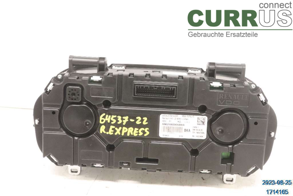 RENAULT EXPRESS Bloc instruments / combiné 248096686R 1.5