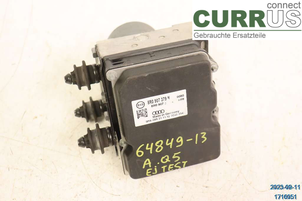 AUDI Q5     09-16 ABS Hydraulic unit 8R0614517AM 2.0