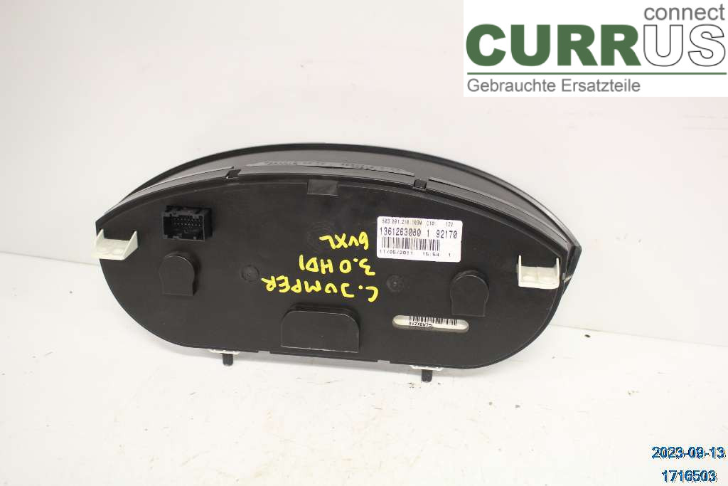 CITROEN JUMPER   07-13 Instrument cluster / comb 1609056480 