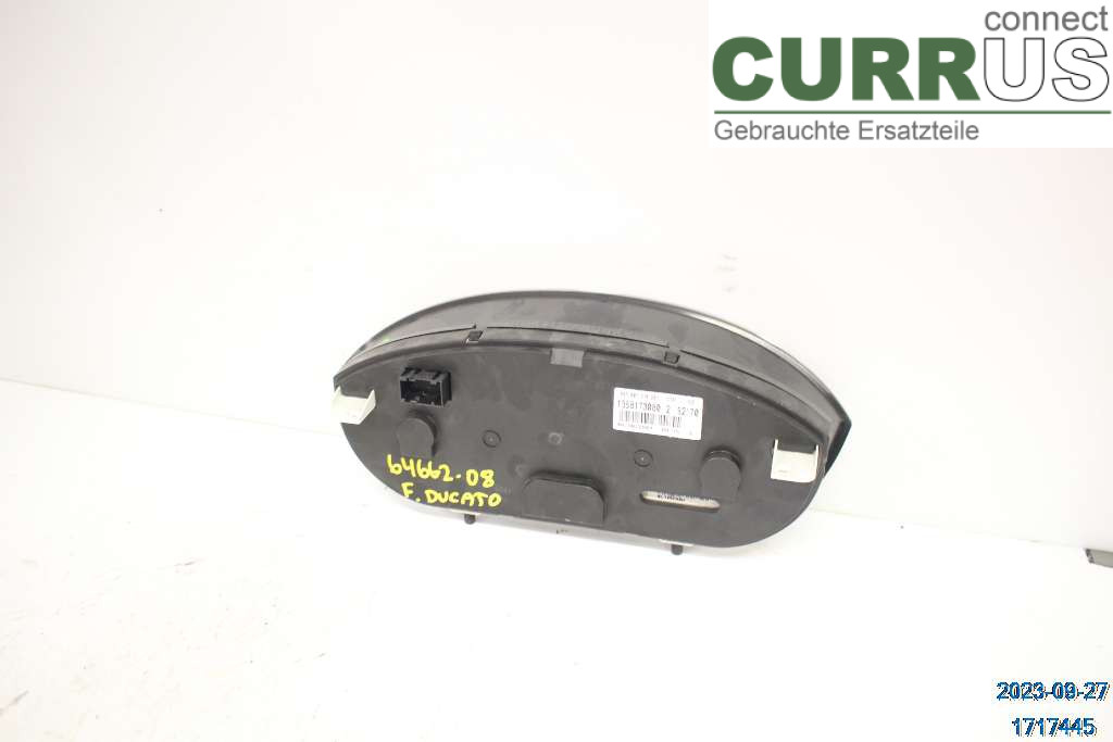 FIAT DUCATO  07-15 Instrumentenkombination 1362894080 2,3 MULTIJET