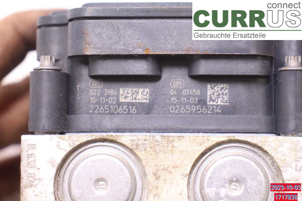 FIAT DUCATO  07-15 ABS-Hydraulikeinheit 71776592 2,3 MULTIJET
