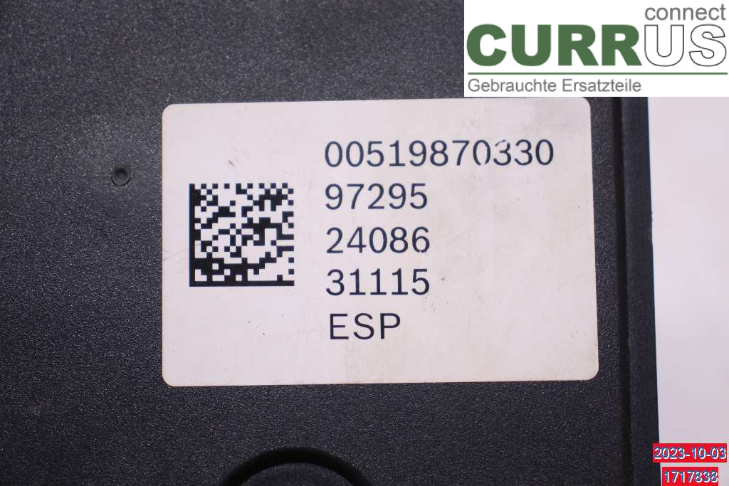 FIAT DUCATO  07-15 ABS-Hydraulikeinheit 71776592 2,3 MULTIJET