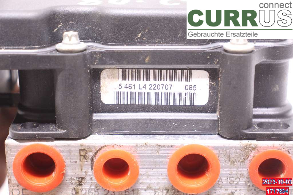 FIAT DUCATO  07-15 ABS-Hydraulikeinheit 71736988 2,3 MULTIJET